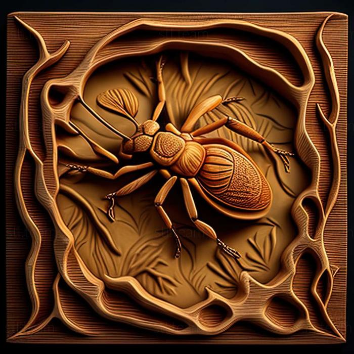 3D модель Pheidole lilloi (STL)